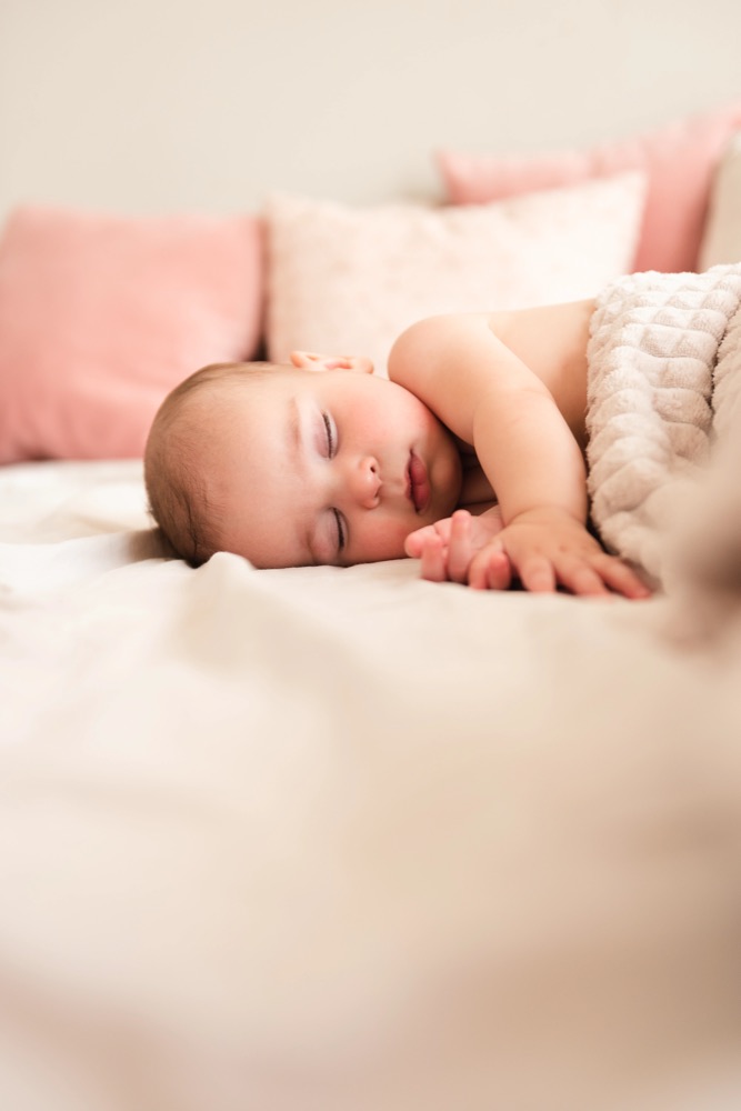Neonato che dorme
